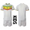 Baby Fußballbekleidung Senegal Heimtrikot WM 2022 Kurzarm (+ kurze hosen)